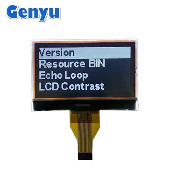 Quality DFSTN 2.4 Inch LCD Display 128x64 18pin FPC SPI COG LCD For Handheld Devices wholesale