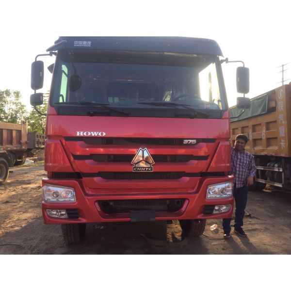 Quality Sino Second Hand Tipper Trucks 336HP 10 Wheels 6X4 75 Km/H Max Speed wholesale