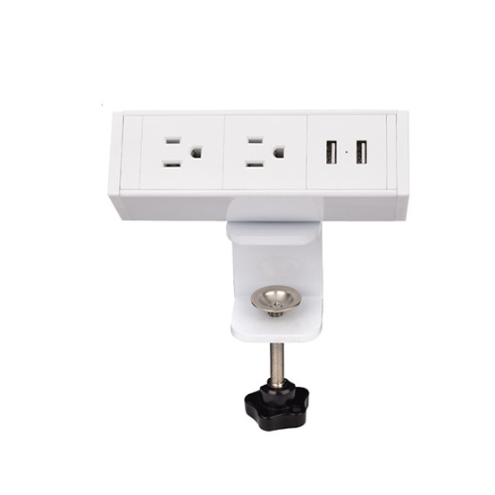 Quality America Desktop Clamp Power Strip 2outlet and 2USB ETL passed wholesale
