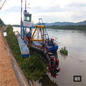 Cheap Hydraulic Mini Sand Gold Mining Dredger With Depth 20m for sale