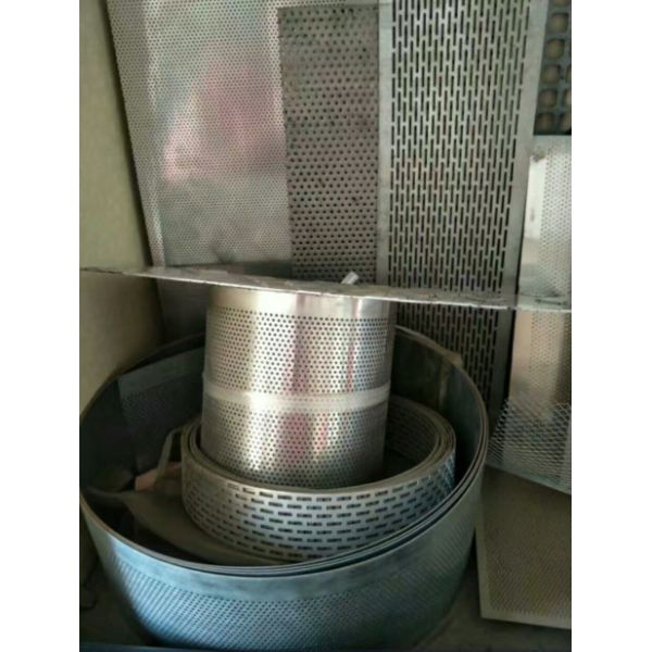 Quality 0.5mm thickness with 0.5mm hole galvanized Perforated Metal Mesh Coil wholesale