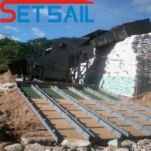 Cheap Built Chute Land Mining Gold and Diamond Centrifuge Machinery with Customized Design for sale