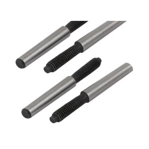 Customized Hardware Pin Plain Finish With Threaded End A2-70 A2-80 DIN258