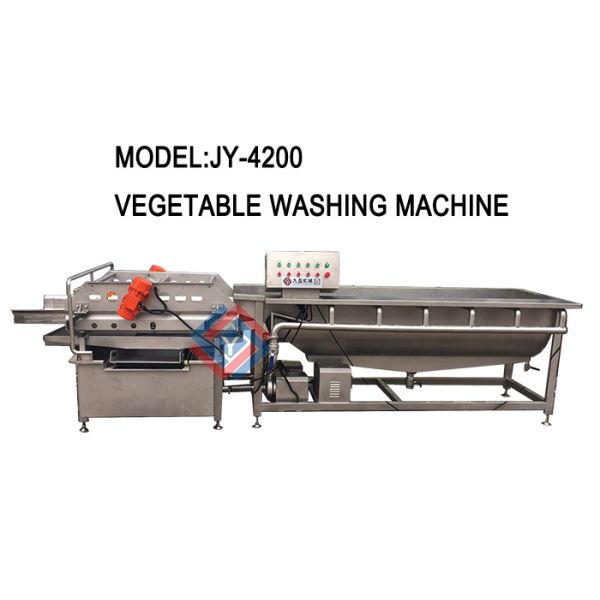 Commercial Fruit Vegetable Washer Machine , Vegetables Processing Line