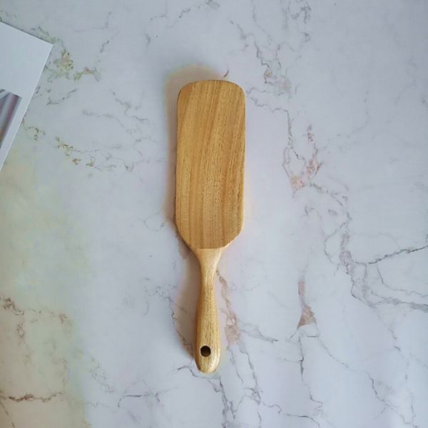 Eco Friendly Kitchen Utensil Set Acacia Wood Salad Stir Sauce Spatula