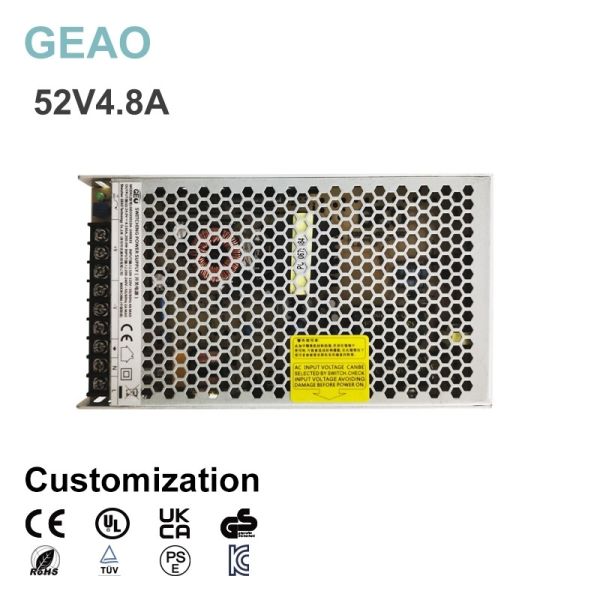 52V 4.8A Switched Mode Power Supply For Electric Desk Bose Soundlink Advertising