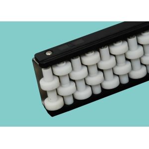 ACCUMULATION ROLLER GUIDES WITH STEEL PROFILES STRAIGHT SECTIONS SIDE GUARDS FOR CONVEYOR SYSTEMS