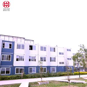 China Zontop   China Storage Luxury Quick Build High Quality  Low Cost  Modern  House Prefabricated Container Home on sale