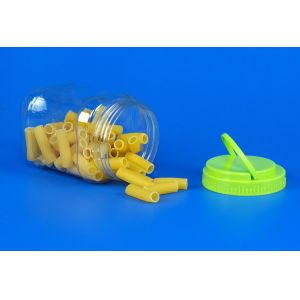 840Ml Plastic Storage Canisters With Colorful Screw On Lid Food Grade Material