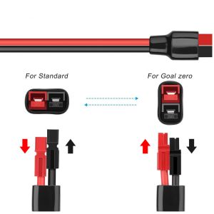 Copper Conductor Solar Power Cable 30A/45A For Goal Zero Portable GZ Generator