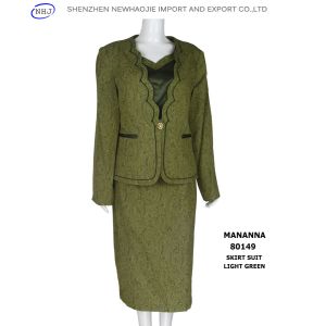 New arrival wavy neck designs for ladies suit