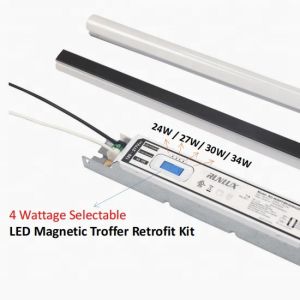 50000 Working Time LED Magnetic Linear retrofit Kit Troffer Lights 34W For
