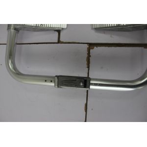 Blue 210cm 44cm Ambulance Collapsible Scoop Stretcher With Straps Manually