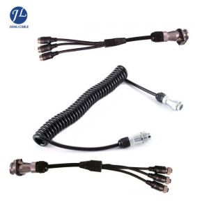5 Way Video Rear View Safety Camera Cable For Truck Trailer Monitor System