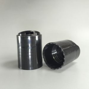 China Leakproof Plastic 24/415 Black Disc Top Cap With Screw Lock on sale