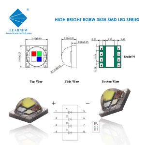 RGB High Power SMD LED Chips , 3535 5050 5054 6064 LED SMD Chip