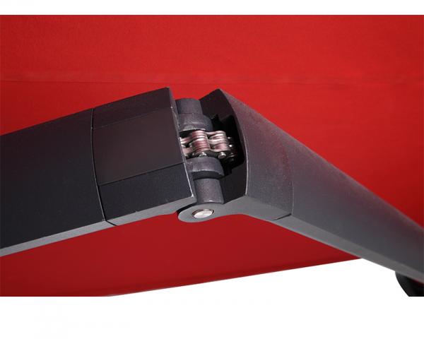 Acrylic polyester Electric Waterproof Retractable Awning Arm