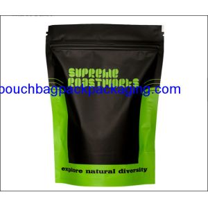 Stand up pouch, zip lock, gold printing doypack with zipper for candy 25.6OZ, 1