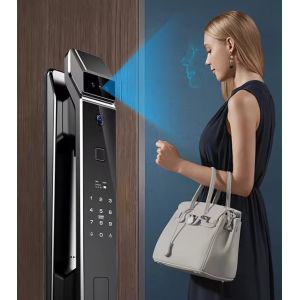Tuya fully automatic facial recognition fingerprint lock with lock body