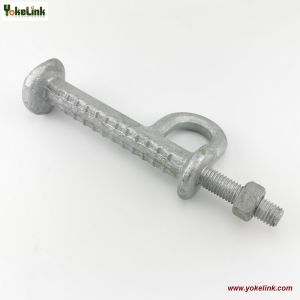 Galvanized Tower Pole Step 5/8" with Nut for Transmission Tower