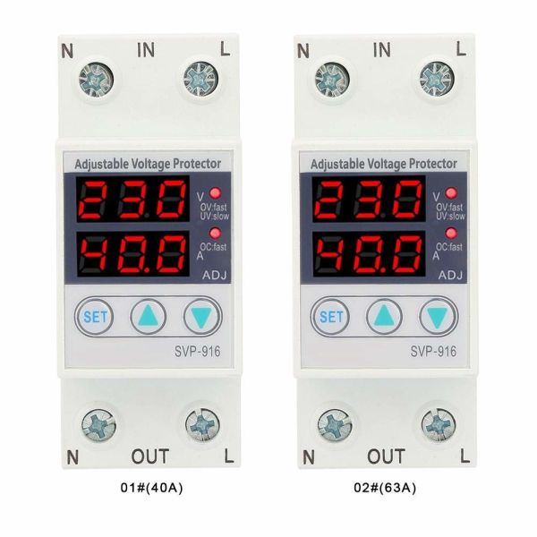 Quality Single Phase Control And Protective Switching Device Voltage Protector Relay 230VAC wholesale