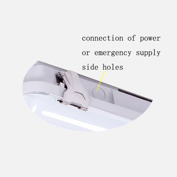 4FT Workshop Tri-proof Light with Daylight Color Temperature and IP66 Waterproof Rating