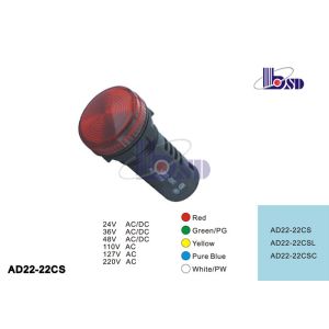 Protected Control Panel Indicator Lamps Good Reliability Beautiful Shape
