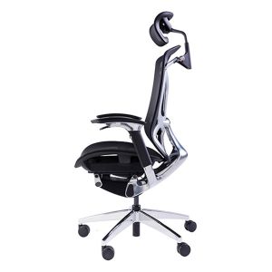 Rolling Desk Chair With 3D Adjustable Armrest , 3D Lumbar Support Mesh Computer