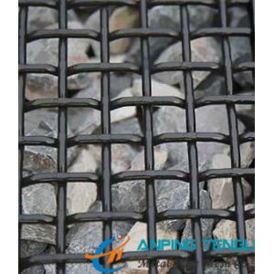 Stainless Steel Flat Top Crimped Wire Mesh Flat Surface Reduced Friction