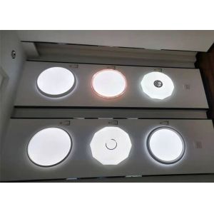 40W Modern Surface Mounted Round LED Ceiling Light PC Cover Or PMMA Cover Indoor