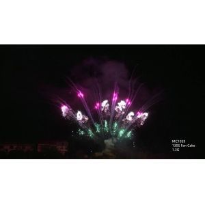 China 130 Shots Professional Pyrotechnics Fireworks AFSL Certified on sale