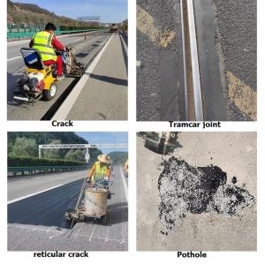 Road Thermoplastic Asphalt Patch Material For Road Crack Seal