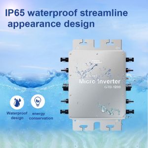 1200Watt Micro Grid Tie Inverter Power Plug On Grid Tuya Smart Solar Micro Pv