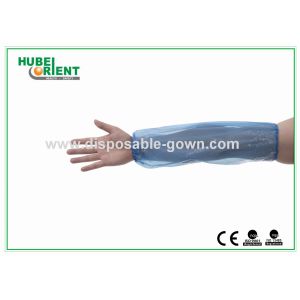 China Colorful Free Size Disposable Use PE Oversleeves Factory/Kitchen/Garden Use Plastic Oversleeves on sale