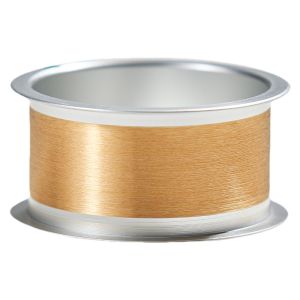 Premium Gold Plated Copper Wire Smooth Surface Finish 0.2mm Wire Diameter