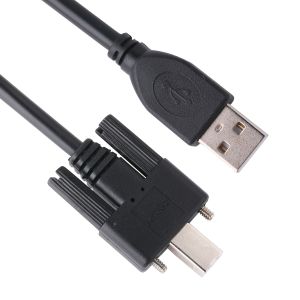 Locking Connector USB 2.0 Type A To Type B Cable For Printers / Camera /
