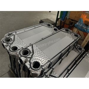 Smooth Vicarb Heat Exchanger Plates Hygiene V4 / V8 / V13 / V20