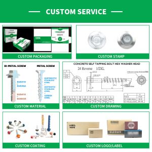 100% QC Tested M12 Concrete Anchor Bolt 100mm for Signal Communication System