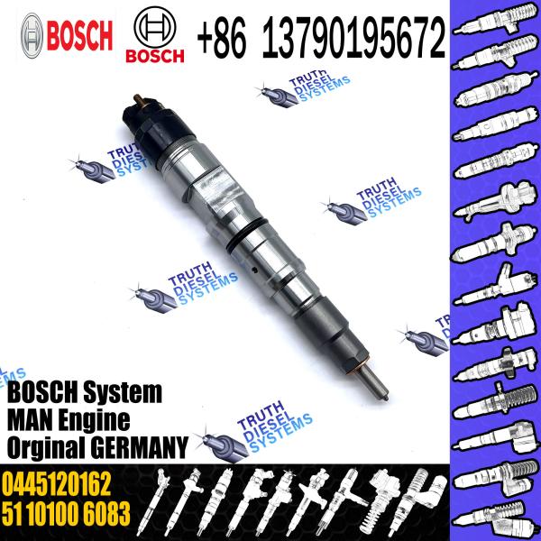 Quality Common rail fuel injector 51101006083 0445120162 for MAN truck TGM TGL wholesale