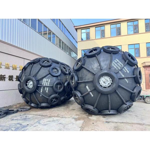 Quality ISO 17357 Yokohama Rubber Fender In Dock / Ship / Boat wholesale