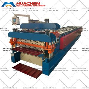 Cheap Customizable Double Deck Roll Forming Machinery For Steel for sale