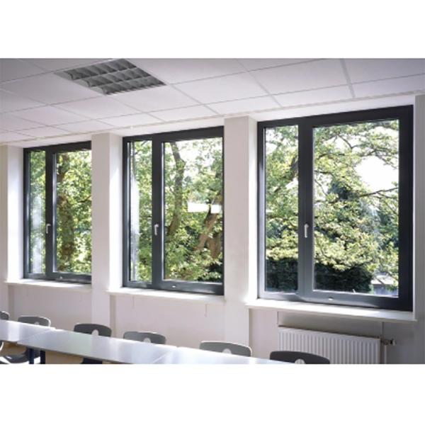 Latest Design Double Glazed Aluminum Casement Windows With Stainless Steel