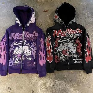 China Oversized Digital Print Hoodie Pullover 100% Cotton 500Gsm Men Fleece Hoodies on sale