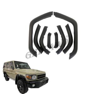 China 3.0mm Thickness Truck Car Inner Fender Mudguard For LC76 SUV Wheel Arch ABS Kits on sale