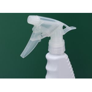 Cheap 200ml Plastic Empty Misting Bottles For Spraying Liquids With Screen Printing In White / Transparent for sale