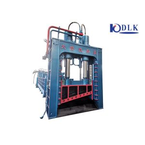 500t PLC Control Scrap Steel Metal Shearing Machine With Servo Motor
