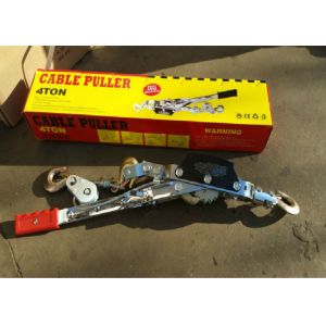 4 Ton Power Cable Hoist Puller With two Hook / Transmission Line Stringing Tools