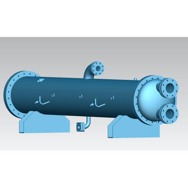 Quality Copper Nickel Alloy Tube SS304 Shell R407C Seawater Cooled Condenser wholesale