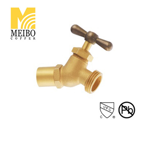 Quality T-Handle Full Port 150 PSI Boiler Drain Valve 1/2 Solder Ends Connect wholesale