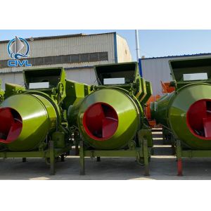 JZC250/350 Concrete Mixer Semi Climbing Drum Full Automatic Feeding Mixer